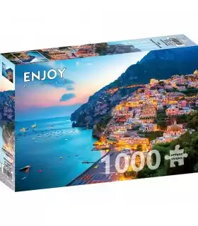 Puzzle da 1000 Pezzi - Positano at Dusk, Italy