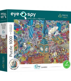 Puzzle da 1000 Pezzi UFT EYE - SPY - Time Travel: London, United Kingdom