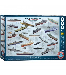 Puzzle da 1000 Pezzi - WW II Warships