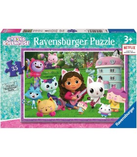 Puzzle da 35 Pezzi - Gabby's Dollhouse