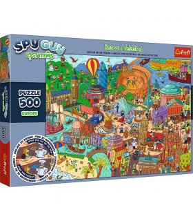 Puzzle da 500 Pezzi - Spy Guy Lost Items: Europe
