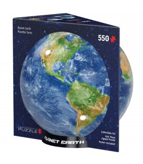 Puzzle da 550 Pezzi - Tin Box: Planet Earth Tin