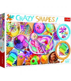 Puzzle da 600 Pezzi Crazy Shapes - Sweet Dream