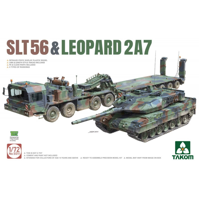 SLT56 e Leopard 2A7. TAKOM 5011