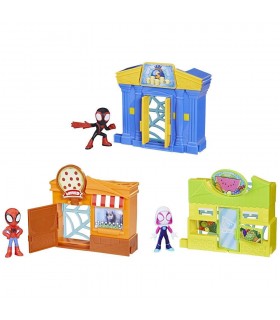 SPIDEY MINI PLAYSET CITY BLOCKS AST