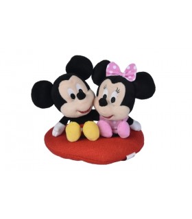 Topolino e Minnie su cuore cm.20
